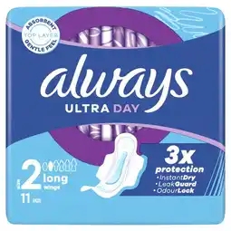 Etos ALWAYS ULTRA PADS WINGS L 11 - SP aanbieding