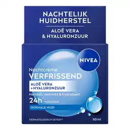 Etos NIVEA Essentials 24u Hydraterende Nachtcrème Normale Huid 50 ML aanbieding