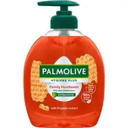 Etos Palmolive Hygiëne Plus Family Antibacteriële Vloeibare Handzeep 300 ML aanbieding
