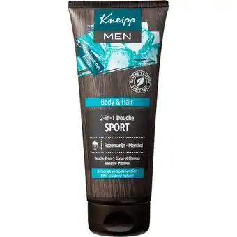 Etos Kneipp Men 2-in-1 Douchegel 200 ML aanbieding