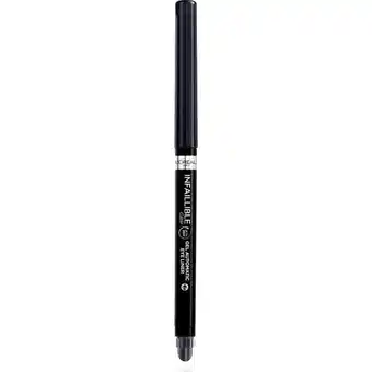 Etos L'Oréal Paris Infaillible 36H Grip Gel Automatic Waterproof Eyeliner Intens Zwart 5 GR aanbieding