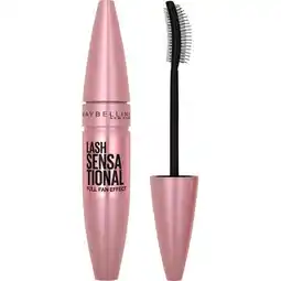 Etos Maybelline New York Lash Sensational Volume Mascara Very Black aanbieding