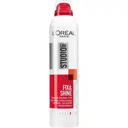 Etos L'Oréal Paris Studio Line Fix & Shine Spray De Fixation 24H 250 ML aanbieding