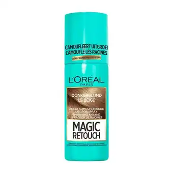 Etos L'Oréal Paris Magic Retouch Camouflerende Uitgroeispray Donkerblond 75 ML aanbieding