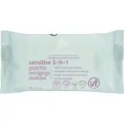 Etos Etos Face Sensitive Mini Cleansing Wipes 10 stuks aanbieding