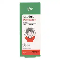 Etos Etos Dimeticon Anti-Luis Lotion 125 ML aanbieding