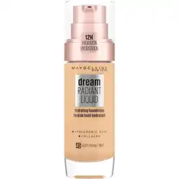 Etos Maybelline - Dream Satin Liquid - 45 Light Honey - Foundation SPF13 aanbieding