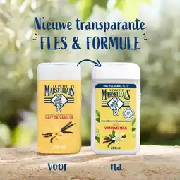 Etos Le Petit Marseillais Vanilla Milk Douchecrème 250 ML aanbieding