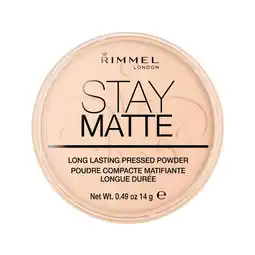 Etos Rimmel London Stay Matte Pressed Poeder 006 Warm Beige 14 g aanbieding