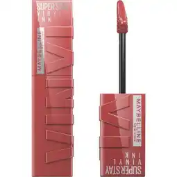Etos Maybelline New York SuperStay Vinyl Ink Lipstick 35 Cheeky 4,2 ML aanbieding