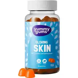 Etos Yummygums Glowing Skin Gummies Suikervrij 60 stuks aanbieding