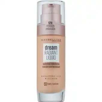 Etos Maybelline - Dream Satin Liquid - 40 Fawn - Foundation SPF13 aanbieding