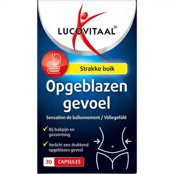 Etos Lucovitaal opgeblazen gevoel 30 capsules aanbieding