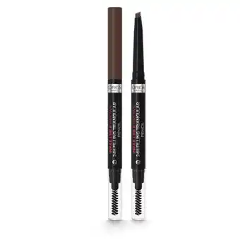 Etos L'Oréal Paris Infaillible 24H Brow Filling Triangular Wenkbrauwpotlood 3.0 Brunette aanbieding