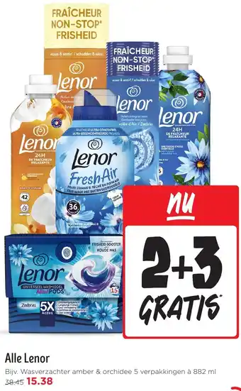 Jumbo Alle Lenor aanbieding