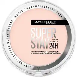 Etos Maybelline New York SuperStay 24H Hybrid Powder Foundation 05 aanbieding