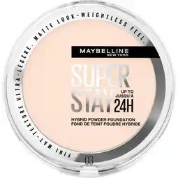 Etos Maybelline New York SuperStay 24H Hybrid Powder Foundation 03 aanbieding