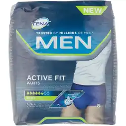 Etos Tena Men Active Fit Plus L/XL Incontinentie - 8 stuks aanbieding