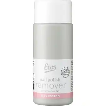 Etos Etos Nagellak Remover met Aceton 150ML aanbieding