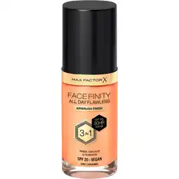 Etos Max Factor Facefinity Foundation Caramel/C85 30 ML aanbieding