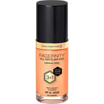Etos Max Factor Facefinity Foundation Caramel/C85 30 ML aanbieding
