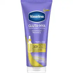 Etos Vaseline Gluta-Hya Lotion Overnight Radiance 200ML aanbieding