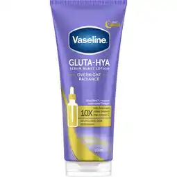 Etos Vaseline Gluta-Hya Lotion Overnight Radiance 200ML aanbieding
