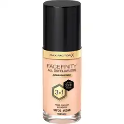 Etos Max Factor Facefinity Foundation Beige/N55 30 ML aanbieding
