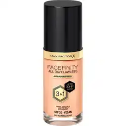 Etos Max Factor Facefinity Foundation Warm Almond/C45 30 ML aanbieding