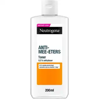 Etos Neutrogena Blackhead Eliminating Toner 200 ML aanbieding