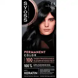Etos Syoss Haarverf 1-1 Zwart aanbieding
