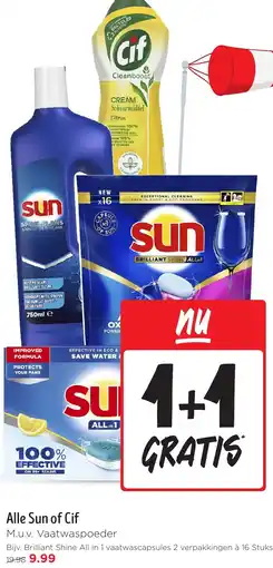 Jumbo Alle Sun of Cif aanbieding