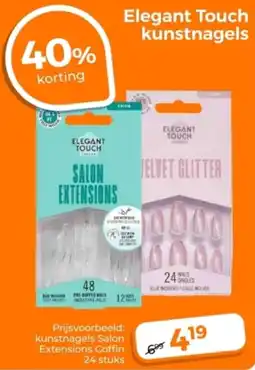 Trekpleister Elegant Touch kunstnagels aanbieding