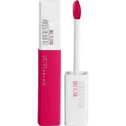 Etos Maybelline New York Superstay Matte Ink Lippenstift 120 Artist aanbieding