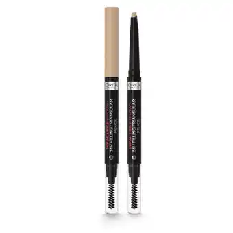 Etos L'Oréal Paris Infaillible 24H Brow Filling Triangular Wenkbrauwpotlood 7.0 Blonde aanbieding
