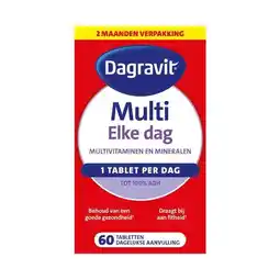 Etos Dagravit Multi Elke Dag 60 stuks aanbieding
