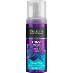Etos John Frieda Frizz Ease Dream Curls Air Dry Waves Styling Foam 150 ML aanbieding