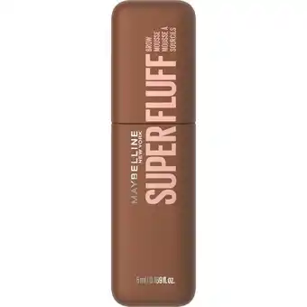 Etos Maybelline New York Superfluff Brow Mousse 255 Soft Brown Wenkbrauwmascara aanbieding