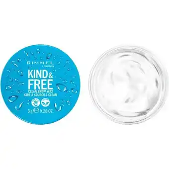 Etos Rimmel Kind & Free Universal Natural Brow Wax aanbieding