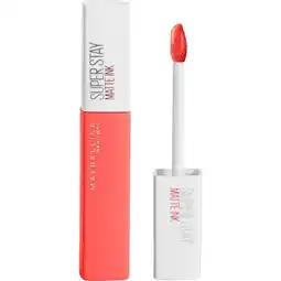 Etos Maybelline New York Superstay Matte Ink Lippenstift 130 Self-Starter aanbieding