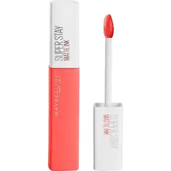 Etos Maybelline New York Superstay Matte Ink Lippenstift 130 Self-Starter aanbieding