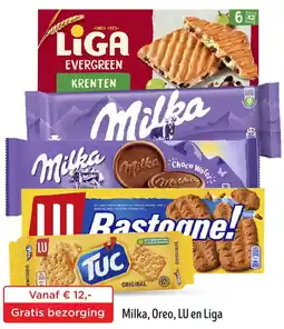 Jumbo Milka, Oreo, LU en Liga aanbieding