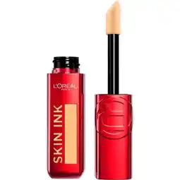 Etos L'Oréal Paris Infaillible Skin Ink Medium Warm 260 Foundation en Concealer in 1 aanbieding