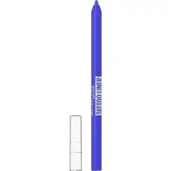 Etos Maybelline New York Tattoo Waterproof Eyeliner Gel Pencil 819 Galactic Gobalt aanbieding