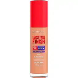 Etos Rimmel Lasting Finish 35Hr Foundation 203 True Beige aanbieding