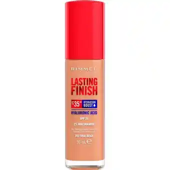 Etos Rimmel Lasting Finish 35Hr Foundation 203 True Beige aanbieding