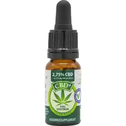 Etos Jacob Hooy CBD Plus Olie 2,75% 10 ML aanbieding