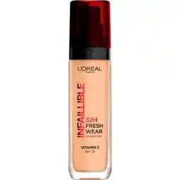 Etos L'Oréal Paris Infaillible 32HR Fresh Wear 200 Reno Foundation met SPF25 30ML aanbieding