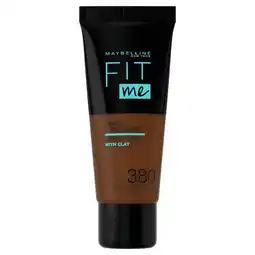 Etos Maybelline New York Fit Me Matte + Poreless Foundation 380 Rich 30 ML aanbieding