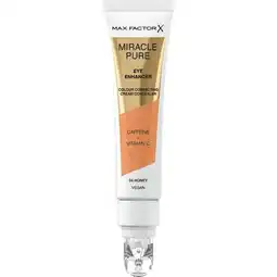 Etos Max Factor Miracle Pure Eye Enhancer Concealer 04 Honey aanbieding